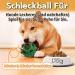 Schleckball Dogs: Interactive Slip Ball & Refillable Treats | Long-lasting Dog Toys & Easy to Clean Pupsicle - Buy Online on GoSupps.com