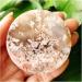 Natural Crystal Rough Natural Stone Cherry Blossom Agate Bracelet Heart Palm Stone Shaman Feng Shui Crystal Room Ornament (Color : 80-90g) - Buy Online on GoSupps.com