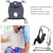 Patient Lift Sling 507lb Weight Capacity Adjustable Mesh Transfer Blanket with Commode Opening Full Body Patient Aid Device for Elderly Bed Positioning and Lifting Patient Shower Toileting - Buy Online on GoSupps.com