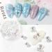 6pcs 3D Cute Bear Resin Nail Art Decorations In 3 Sizes Ornaments Manicure Tips 3D Nail Art Decor