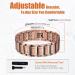 Jeracol 99.99% Solid Copper Magnetic Bracelet for Men - Ultra Strength Magnets - Adjustable Size - Jewelry Gift Box - Valentine's Day Gift - Buy Online on GoSupps.com