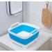 AAKitchen Collapsible Dish Basin with Drain Plug Carry Handles for 9L Capacity Collapsible Sink Tub Dish Wash Basin Portable Dish Tub Foldable Dishpan for RV Trailers Camping Dish Washing Tub (Blue) - Buy Online on GoSupps.com