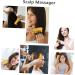 Beavorty 4-Piece Massage Comb Set | Gua Sha Face & Scalp Massager Tool for Neck & Relaxation - Buy Online on GoSupps.com