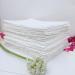 E-Tailor Handmade Cotton Deckle Edge Paper Sheets 130GSM Ivory White 5x7 - Pack of 20 - Buy Online on GoSupps.com