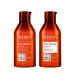 REDKEN Frizz Dismiss Shampoo & Conditioner Set | For Frizzy Hair | Smooths Hair & Manages Frizz | Sulfate Free Shampoo & Conditioner 10.1 Fl. Oz (Pack of 2)