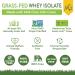 MariGold Grassfed Whey Isolate Protein Powder 2LB - Unflavored 100% Pure Muscle Building & Recovery Non-GMO Gluten Free Lactose Free - Buy Online on GoSupps.com