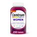 Centrum Multivitamin for Women Multivitamin/Multimineral Supplement with Iron Vitamin D3 B Vitamins and Antioxidant Vitamins C and E Gluten Free Non-GMO Ingredients - 250 Count Unflavored 250.0 Servings (Pack of 1)
