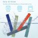 Sensory Chew Toys 5-Pack for Autistic Children - Silicone Chew Tubes for Autism ADHD SPD - Oral Motor Chewy Tool for Special Needs Kids - Colorful B - Buy Online on GoSupps.com