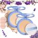 Matte Wet and Dry Powder GAGK Matte Perfection Pressed Powder Chilllab Lavender Matte Powder GAGK Lasting Waterproof Makeup Oil Control Powder for Oily Skin Loose Setting Powder Makeup(01+02)