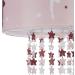Relaxdays Ballerina Hanging Lamp for Girls - Pink Children's Pendant Light with Star Mobile 30x30x140 cm - Buy Online on GoSupps.com