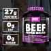 NXT Nutrition Beef Protein Isolate Powder - Protein Powder High in Natural Amino Acids - Paleo Keto Friendly - Dairy and Gluten Free - Muscle Recovery | 1.8kg (Apple & Blackcurrant) - Buy Online on GoSupps.com