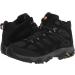 Merrell Men's Moab 3 Mid Hiking Boot 10.5 in Black Night - Durable Outdoor Footwear - Buy Online on GoSupps.com