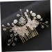 FRCOLOR Wedding Hair Comb for Bridal Crystal Hair Bridal Hair Wedding Hair twist European and Bridal Hair Comb - Buy Online on GoSupps.com