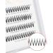Onlyall 60 Cluster Lashes DIY Individual Eyelash Extensions - Natural Look False Eye Lashes - Buy Online on GoSupps.com