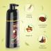 Dark Brown Hair Dye Shampoo - 3 in 1 Color Treatment for Gray Hair | Fast Minutes Results for Women & Men - Buy Online on GoSupps.com