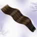 LAAVOO Real Hair Tape Extensions - Brown Ombre Balayage Remy Hair for Sewing 100g #2/8/2 40cm - Premium Real Hair Tressen - Buy Online on GoSupps.com