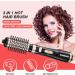 Beautimeter 3-in-1 Hair Dryer Brush Kit for Styling and Frizz Control | Negative Ionic Volumizer with Auto-Rotating Curling Brush | Black & Gold - Buy Online on GoSupps.com