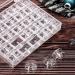 54 PCS Bobbins for Sewing Machine  Contains 2 Pack Transparent 25 Empty Slots Spools and Box  Extra 4 Plastic H-Shaped Floss Bobbins - Buy Online on GoSupps.com