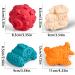 Ghirting Bite Ring Ball Toys for Kids | Sensory Texture Soft Balls | Develop Fine Motor Skills & Play - Buy Online on GoSupps.com