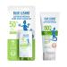 BLUE LIZARD SPF 50 Kids Duo Mineral-Based Sunscreen for Toddlers and Children Non-Greasy Sunscreen for Kids Paraben-Free Sunscreen Stick for Kids 2 Count 89ml Tube and 14g Stick