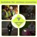 Reflectors for Strollers - 8-Piece Set | 12x12 cm High-Visibility Reflective Stickers for Strollers Bicycles & Backpacks - Buy Online on GoSupps.com
