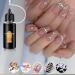 10ml Nail Charm Glue - Nail Fill Gel Long-Lasting Professional 3D Nail Gel for Stickers Beads Pendants UV Lamp Compatible | Women Girls - Buy Online on GoSupps.com