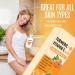 Curcuma Body Lotio lotion hydratante la mandarine et la vitamine C cr me raffermissante anti- ge lisse et unifie le teint de la peau lotion non grasse pour peaux s ches tous types de peau - Buy Online on GoSupps.com