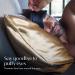 Colorado Home Co Silk Sleep Mask for Women and Men - Deep Mauve Eye Cover for Sleeping, Blindfold for Blackout Play - Buy Online on GoSupps.com