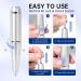 Professional Electric Nail Drill - Rechargeable Cordless Nail Drill Kit for Acrylic Nails Manicure & Pedicure - Sparkly Diamond Ab White Diamond - Buy Online on GoSupps.com