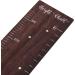 Wooden Ruler Growth Chart for Kids Toddlers with Accurate Markings Durable Walnut Wood Easy Installation Unique Decoration Versatile Application - Buy Online on GoSupps.com