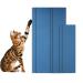 6pcs Cat Nail File Scratching Strips 3 Sizes Blue 120 Grit Claw Sandpaper Nail File for Cats Scratch Pad Reliable Rounded Corners Cat Scratcher for Furniture Flat Surface Cat Litter Box