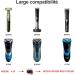 New DAWN 15V Razor Power Supply & Charger for Philips HQ8505 Multigroom Pro - All-in-One Grooming Trimmer & Bodygroom - Buy Online on GoSupps.com
