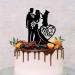 Custom Wedding Cake Topper With Dogs Bride And Groom With Border Collie Dog Cake Topper Personalized Wedding Topper Couple With Pet Cake Toppers Gift for Wedding Anniversary - Buy Online on GoSupps.com