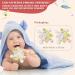 Silicone Baby Teething Toys Set | Manhattan Rattle & Chew Toys for Infants 0-12 Months | Sensory Teething Pacifiers | Baby Teether Gift Set - Milk White - Pack of 2 - Buy Online on GoSupps.com