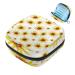 Women's binding storage bags seamless yellow sunflower patterns portable menstrual pad bags panty lips tampons women's bandages storage holder for women school office multicolored 01