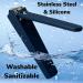 Navy Large Nail Clippers with Comfort Hold Design and Non-Slip Grip - Stainless Steel Toenail and Fingernail Cutter for Men and Women with Arthritis or Unsteady Hands - Buy Online on GoSupps.com