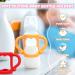 6 Pack Silicone Baby Bottle Handles - BPA-Free Narrow Sippy Bottle Handles for Teaching Babies to Hold Their Own Bottle - Muti-Colors - Buy Online on GoSupps.com