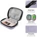 Naanle 7 Day Pill Box Organizer - Portable Weekly Vitamin Holder Lavender Purple Travel Case Compact Size - Ideal for Supplements - Buy Online on GoSupps.com