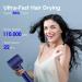 Fentgo High Speed Ionic Hair Dryer | 1500W Professional Blow Dryer with Diffuser - Fast Drying 4 Temps/2 Speeds Ideal for Women - Perfect for Home & Travel (Blue - Buy Online on GoSupps.com
