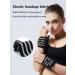 Unisex Orange Wrist Wraps - Sports Compression Strap for Gym & Weightlifting | Fitness Support - Buy Online on GoSupps.com