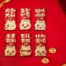 Generic 6pcs Traditional 2024 New Year Hong Bao Red Envelopes Year of The Dragon Hongbao Red Packet for Birthday Spring Festival Wedding Style B - Buy Online on GoSupps.com