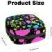 Anna Cowper Splatter Colorful Sanitary Napkin Storage Bag - Multi-colored Portable Period Pouch for Women and Teen Girls - Buy Online on GoSupps.com