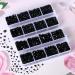 QPRETTY DU Black Rhinestones Set - 10400PCS Jelly Resin Flatback Non Hotfix Crystals for Nails, Crafts with Sharpener, Tweezer, and Picker Pen - Buy Online on GoSupps.com