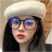 Buy Stylish Anti-Blue Light Black Framed Glasses for Women - Myopia Ready Lightweight & Simple Design - Buy Online on GoSupps.com
