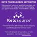 Ketosource Pure C8 MCT Oil 500ml Glass Bottle | Boosts Ketones 4X | 99%+ Lab Tested Purity | Coconut Sourced | Supports Keto & Fasting | Vegan - Bulletproof Coffee - Buy Online on GoSupps.com