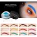 4D Hair Stroke Brow Stamp Brush - Dark Brown | Multifunctional Ultra-Thin Angled Brush for Brow Powders, Creams, Gels, and Waxes - Buy Online on GoSupps.com