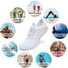 Racqua Quick Dry Aqua Shoes for Men and Women - Lightweight Barefoot Swim Beach Shoes - Size 8 Women/7 Men - HD131-White - Buy Online on GoSupps.com