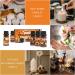 SALKING Halloween Fragrance Oils Essential Gift Set for Soaps & Candles - Pumpkin Pie, Caramel Apples, Candy Corn, Snickerdoodle, Caramel Corn, Apple Cider - Buy Online on GoSupps.com