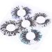 Glitter Lashes Christmas 5 Styles Mixed False Eyelashes - Dramatic Glitter Colored Faux Mink Strip Lashes Pack - Buy Online on GoSupps.com