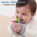 Buy BPA Free Multi-Colored Umbrella Bite Ring for Babies - Suction Foot Teething Toy for Boys & Girls - Buy Online on GoSupps.com